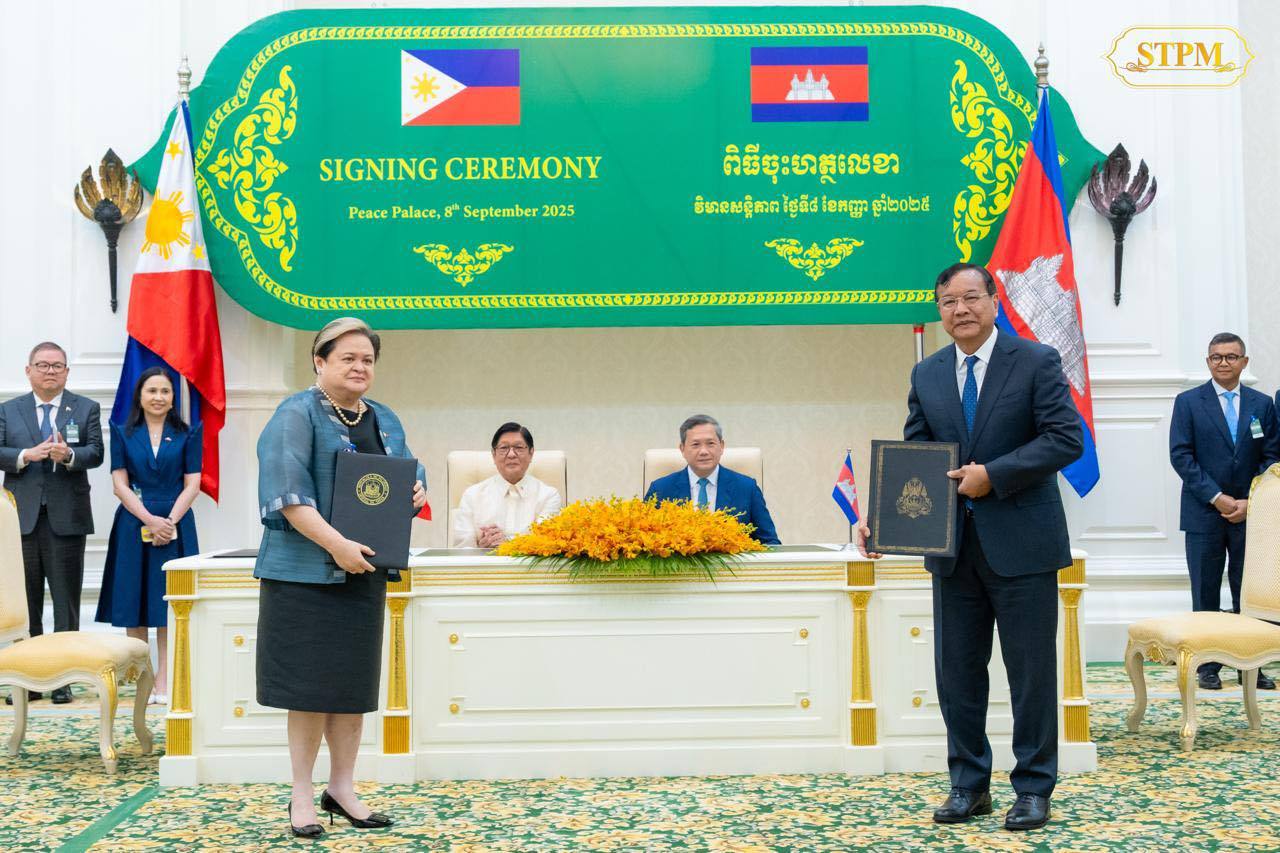 កម្ពុជា និងហ្វីលីពីន បញ្ជាក់សាជាថ្មីនូវការប្តេជ្ញាចិត្តក្នុងការធ្វើឱ្យ កិច្ចសហប្រតិបត្តិការទ្វេភាគី កាន់តែស៊ីជម្រៅ